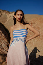 Load image into Gallery viewer, Rue dress - Seashell Stripe/Iceberg