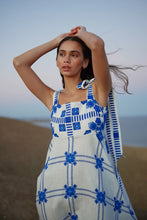 Load image into Gallery viewer, Pippa dress - Mediterrean Foam