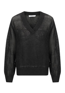 Emme Knit Pullover - Black