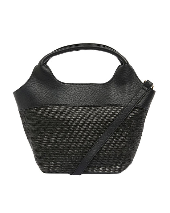 Miller Tote - Black Weave