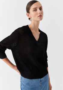 Emme Knit Pullover - Black