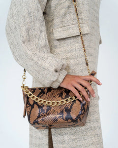 Agnes Bag - Carmel Python