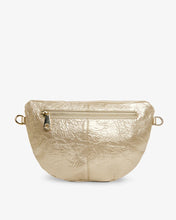 Load image into Gallery viewer, Alamo Sling Bag - Light Gold Crinkle