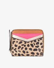 Load image into Gallery viewer, Alexis Zip purse - Spot Suede Multi