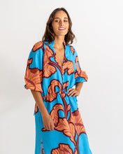 Load image into Gallery viewer, Cascada Maxi Dress - Hibiscus