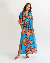 Load image into Gallery viewer, Cascada Maxi Dress - Hibiscus