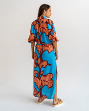 Load image into Gallery viewer, Cascada Maxi Dress - Hibiscus