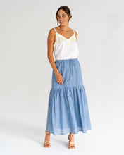 Load image into Gallery viewer, Alba Maxi Skirt - Voile Stripe