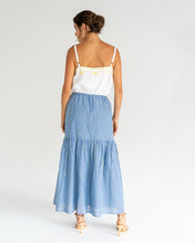 Load image into Gallery viewer, Alba Maxi Skirt - Voile Stripe