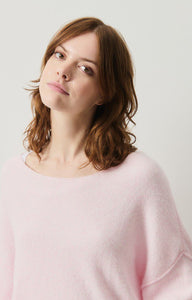 Damsville Sweater - Sugar Almond