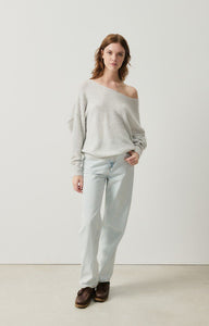 Damsville Sweater - Heather Grey