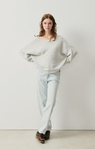 Damsville Sweater - Heather Grey