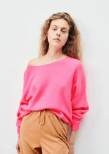 Load image into Gallery viewer, Damsville Sweater - Fluro Pink