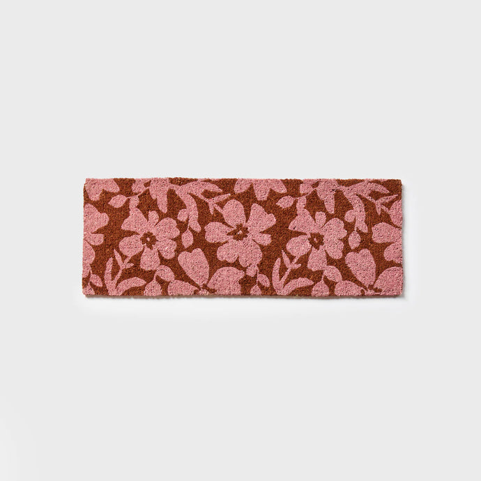 Door Mat Long - Mallow Pink