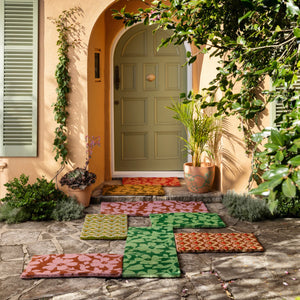 Door Mat Long - Mallow Green