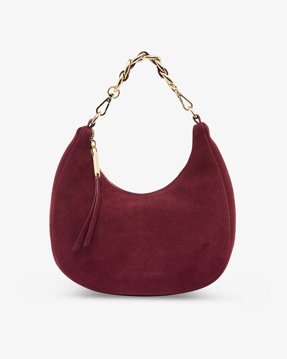 Estella - Burgundy Suede