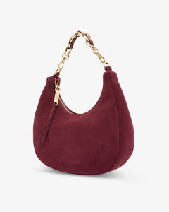 Estella - Burgundy Suede