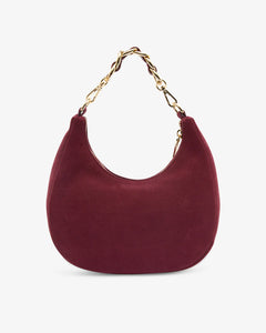 Estella - Burgundy Suede