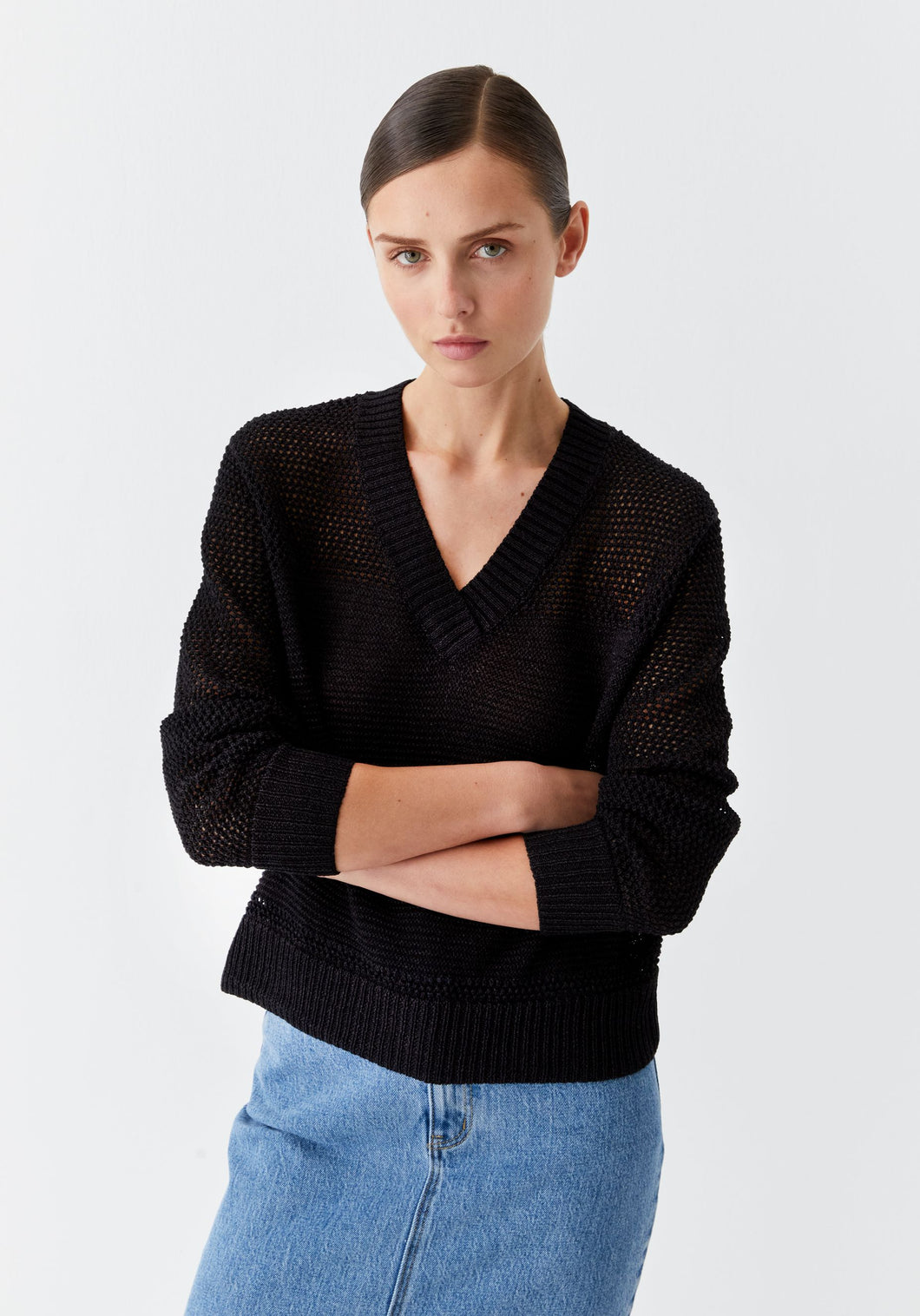 Emme Knit Pullover - Black