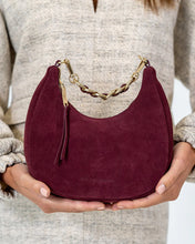 Load image into Gallery viewer, Estella - Burgundy Suede