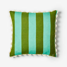 Load image into Gallery viewer, Cushion - Big Stripe Mint 60cm