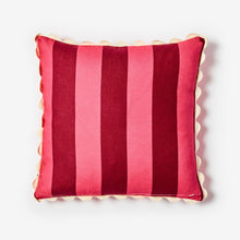 Load image into Gallery viewer, Cushion - Big Stripe Cerise 60cm