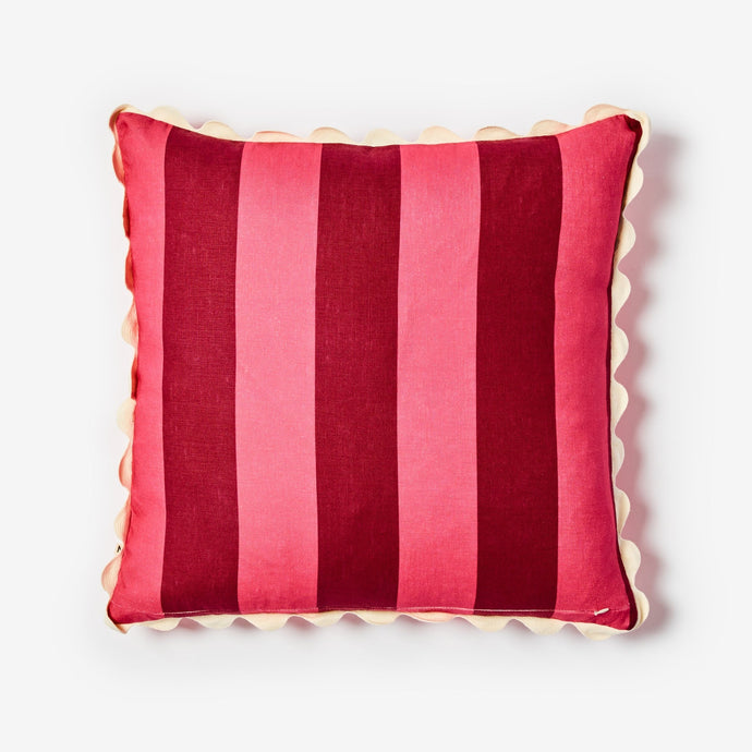 Cushion - Big Stripe Cerise 60cm