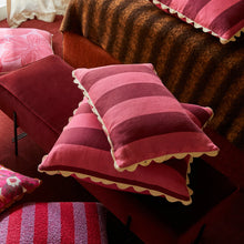 Load image into Gallery viewer, Cushion - Big Stripe Cerise 60cm