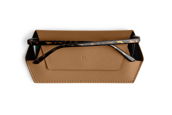 Glasses Case - Tan