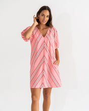 Load image into Gallery viewer, Geneva Mini Dress - Candy Stripe