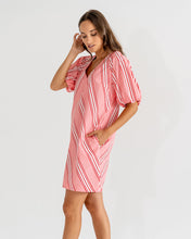 Load image into Gallery viewer, Geneva Mini Dress - Candy Stripe