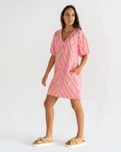 Load image into Gallery viewer, Geneva Mini Dress - Candy Stripe