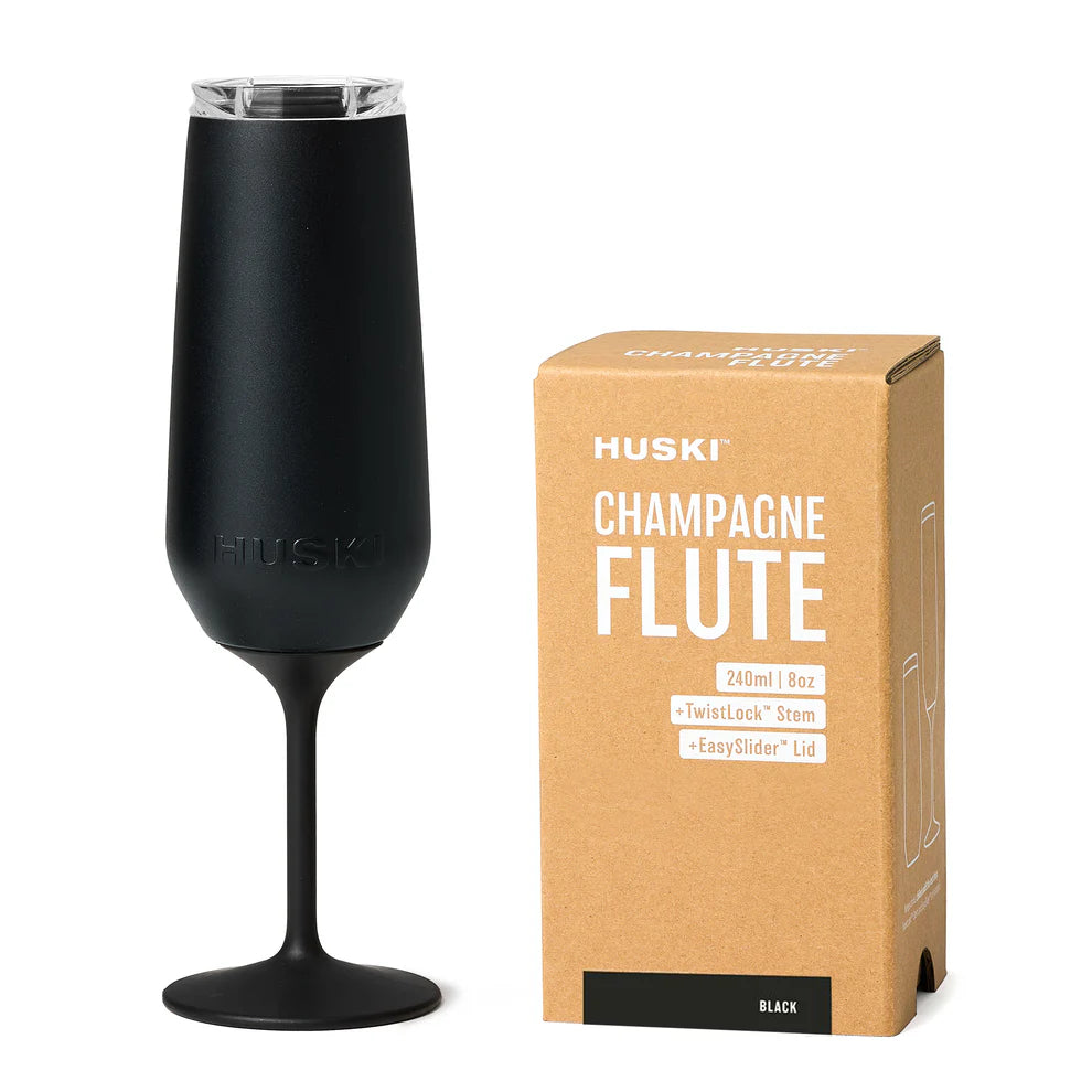 Huski Champagne Flute 2.0 - Black