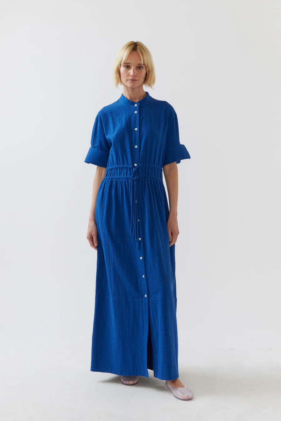 Jack Dress - Matisse Blue Seersucker