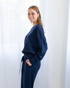 Lucy Knit - Navy