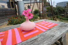 Load image into Gallery viewer, Fruit Punch Tigerlily Table Runner