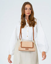 Load image into Gallery viewer, Lugano Crossbody - Tan Weave