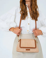 Load image into Gallery viewer, Lugano Crossbody - Tan Weave