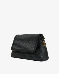 Lugano Crossbody - Black Weave