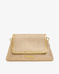 Lugano Crossbody - Gold Weave