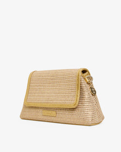 Lugano Crossbody - Gold Weave