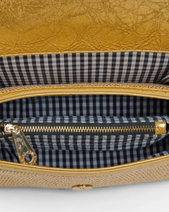 Lugano Crossbody - Gold Weave