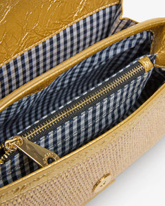 Lugano Crossbody - Gold Weave