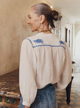 Load image into Gallery viewer, Palmier Blouse - Chalk