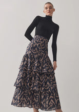 Load image into Gallery viewer, Kenji  Linen Skirt - Print