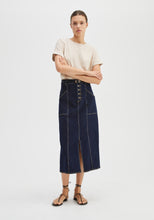 Load image into Gallery viewer, Alfie Denim Skirt- Indigo