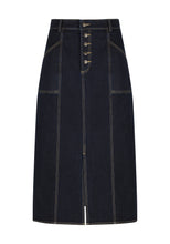 Load image into Gallery viewer, Alfie Denim Skirt- Indigo