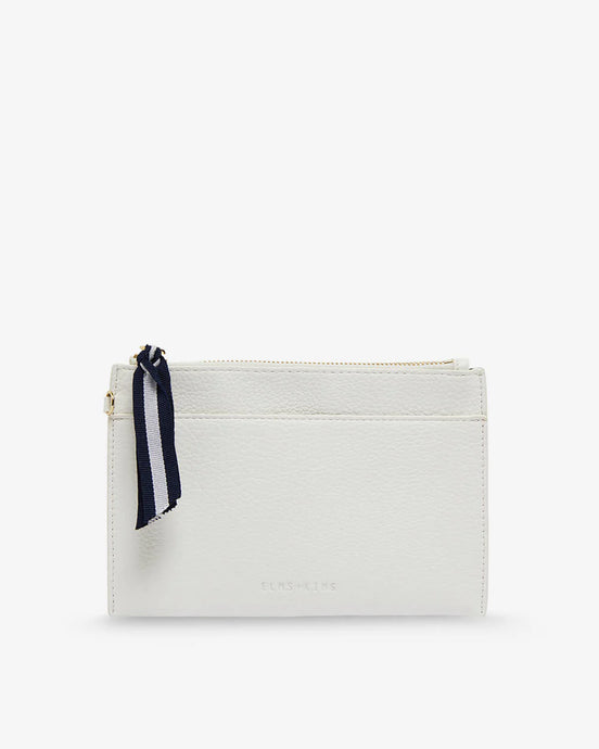 New York Coin Purse - White