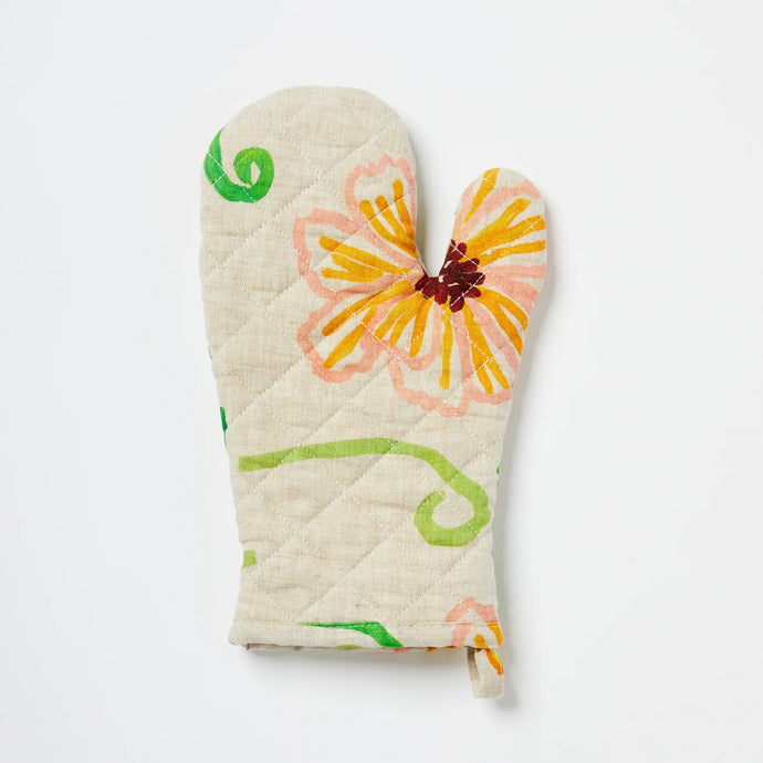 Oven Mitt Single -Tendril Multi