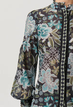 Load image into Gallery viewer, Knox Cotton Silk Shirt - Dahlia Fields